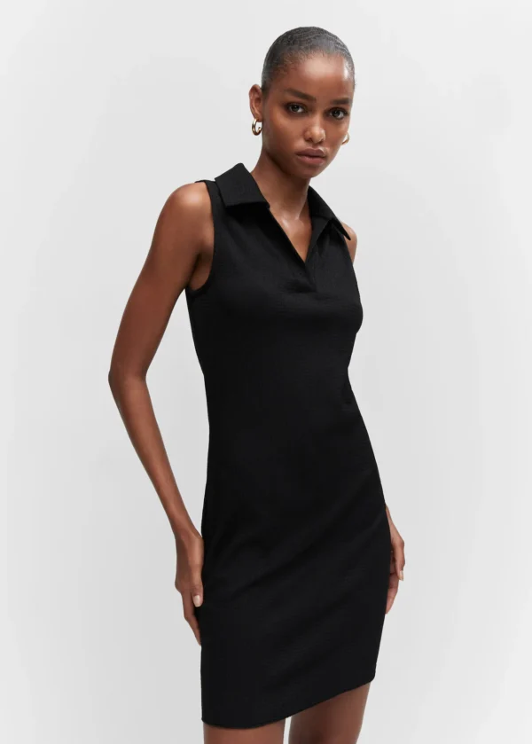 Polo neck dress - Image 7