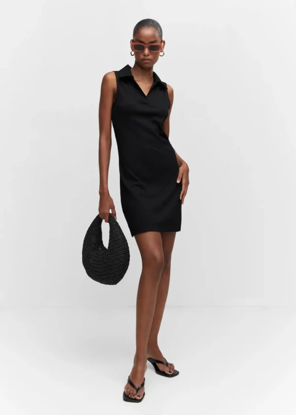 Polo neck dress - Image 2