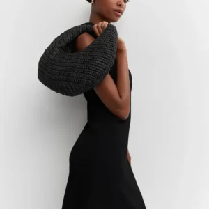 Polo neck dress