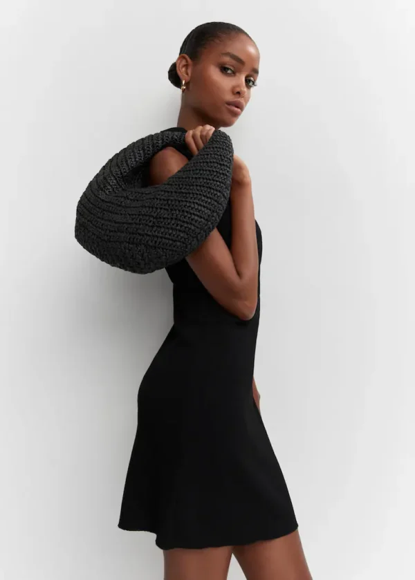 Polo neck dress