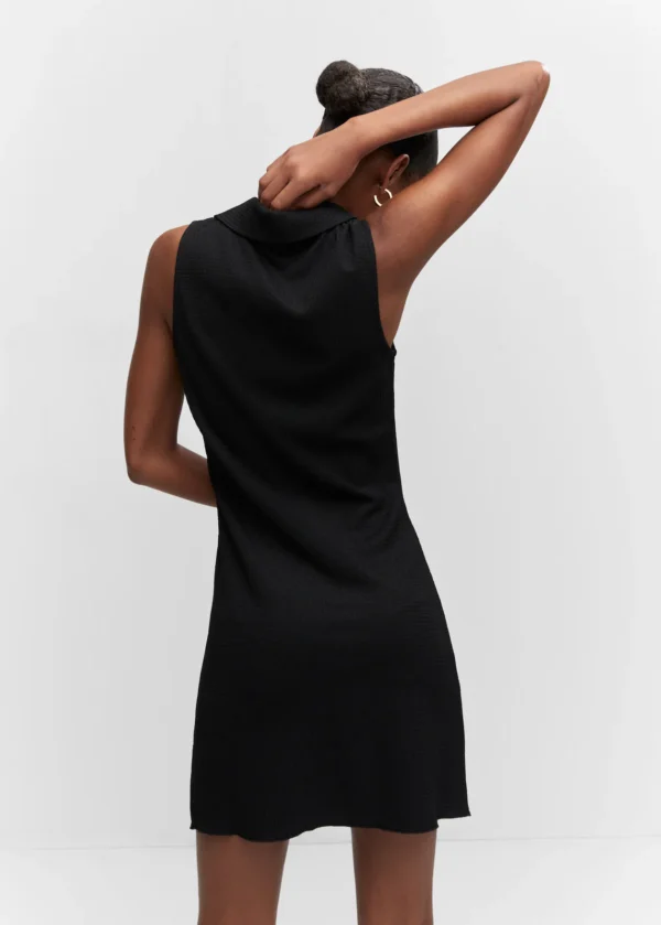 Polo neck dress - Image 3