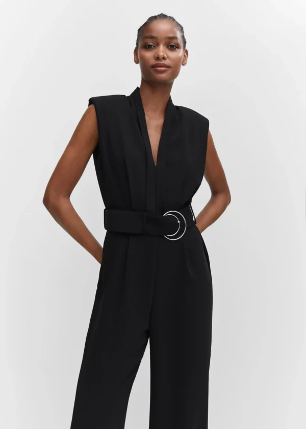 Belt long jumpsuit - Image 2