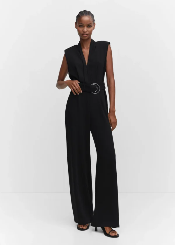 Belt long jumpsuit - Image 3